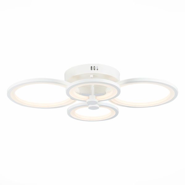 SLE200302-04 Светильник потолочный Белый/Белый LED 1*100W 3000-6000K LETO — изображение 3