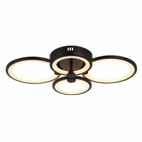 SLE200342-04 Светильник потолочный Черный/Белый LED 1*100W 3000-6000K LETO