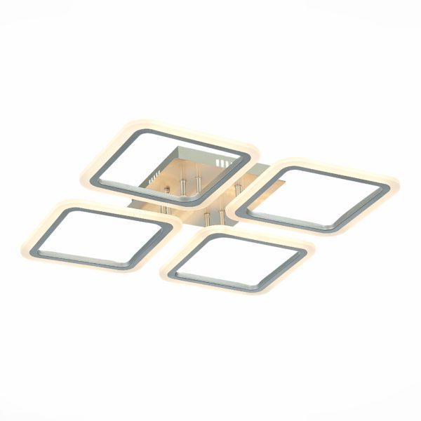 SLE200492-04 Светильник потолочный Серебристый/Белый LED 1*112W 3000-6000K QUTRO — изображение 2
