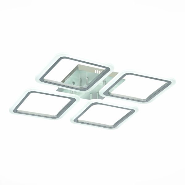 SLE200492-04 Светильник потолочный Серебристый/Белый LED 1*112W 3000-6000K QUTRO — изображение 3