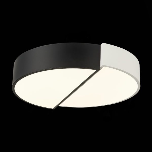 SLE200642-01 Светильник потолочный Белый,Черный/Белый LED 1*36W 3000K/4000K/6000K META — изображение 5