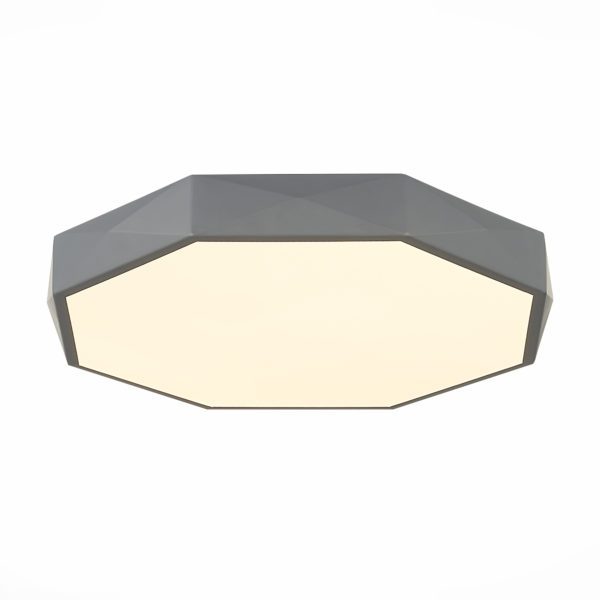 SLE200872-01 Светильник потолочный Серый/Белый LED 1*45W 3000K/4000K/6000K RONDO — изображение 2