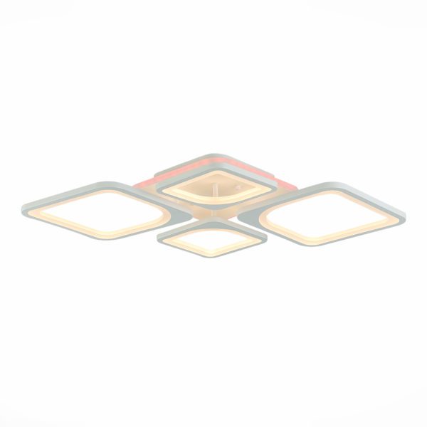 SLE500352-04RGB Светильник потолочный Белый/Белый LED 1*112W RGB 8W 3000-6000K GIURA — изображение 2