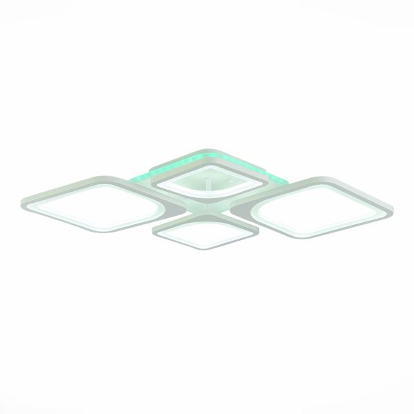 SLE500352-04RGB Светильник потолочный Белый/Белый LED 1*112W RGB 8W 3000-6000K GIURA — изображение 3