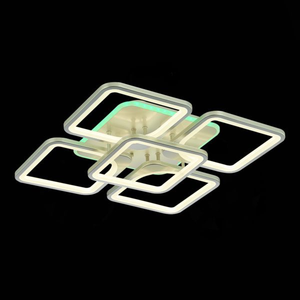 SLE500492-05RGB Светильник потолочный Серебристый/Белый LED 1*170W RGB 10W 3000-6000K VALIA — изображение 2