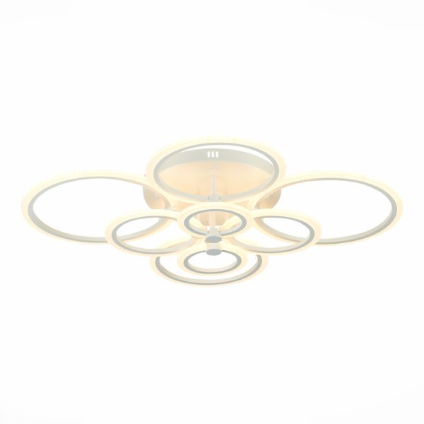 SLE500552-08 Светильник потолочный Белый/Белый LED 1*212W 3000-6000K CERINA — изображение 2
