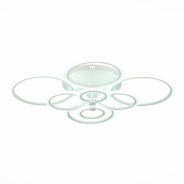 SLE500552-08 Светильник потолочный Белый/Белый LED 1*212W 3000-6000K CERINA — изображение 3