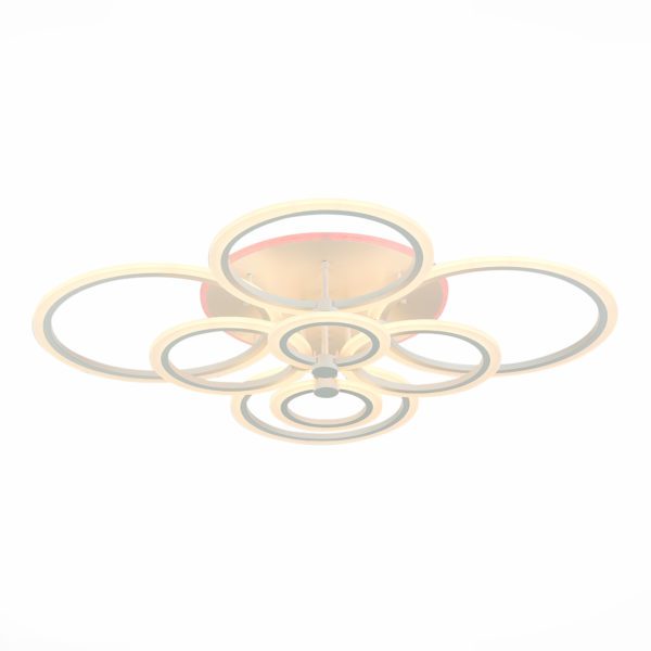 SLE500552-08RGB Светильник потолочный Белый/Белый LED 1*212W RGB 15W 3000-6000K CERINA — изображение 2