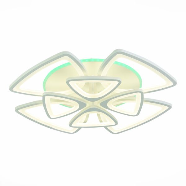 SLE501152-08RGB Светильник потолочный Белый/Белый LED 1*216W RGB 11W 3000-6000K LOBULI