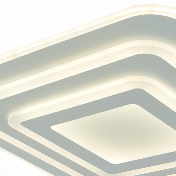 SLE501412-01 Светильник потолочный Белый/Белый LED 1*168W 3000-6000K ARZILLO — изображение 5