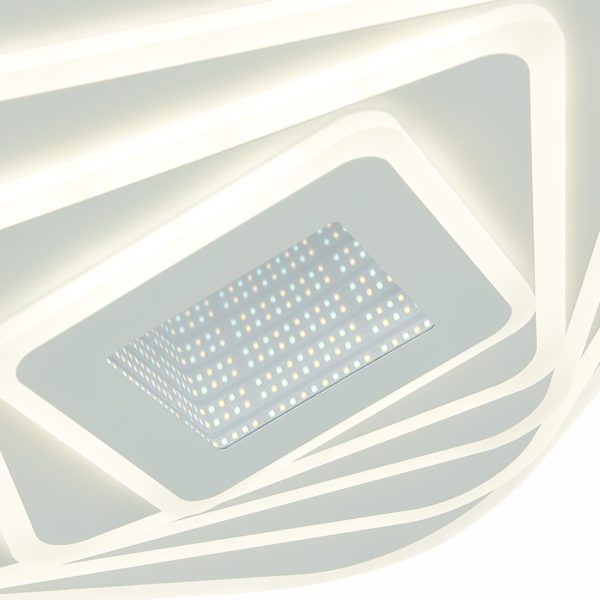 SLE501502-01 Светильник потолочный Белый/Белый LED 1*220W 3000-6000K ARZILLO — изображение 5