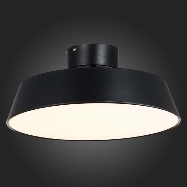 SLE600242-01 Светильник потолочный Черный/Белый LED 1*30W 3000K VIGO — изображение 5