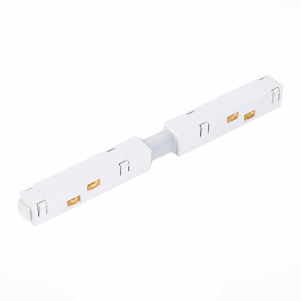 ST006.539.00 Коннектор питания прямой для магнитного шинопровода  ST-Luce Белый ST006