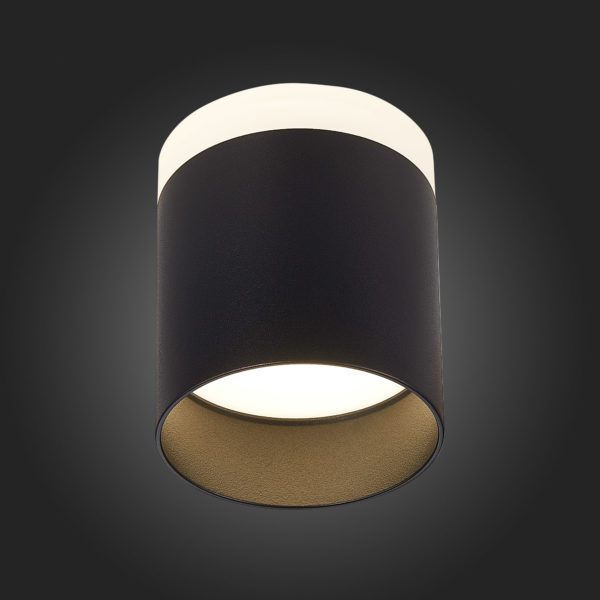 ST102.442.12 Светильник потолочный Черный LED 1*12W 4000K 936Lm Ra>80 120° IP20 D100xH90 170-240V ST102 — изображение 5