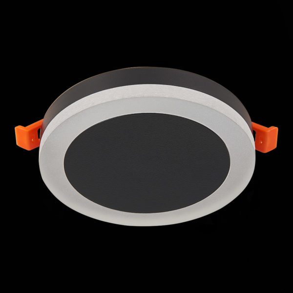 ST104.442.06 Светильник потолочный Черный LED 1*6W 4000K 468Lm Ra>80 120° IP20 D110xH20 170-240V ST104 — изображение 5