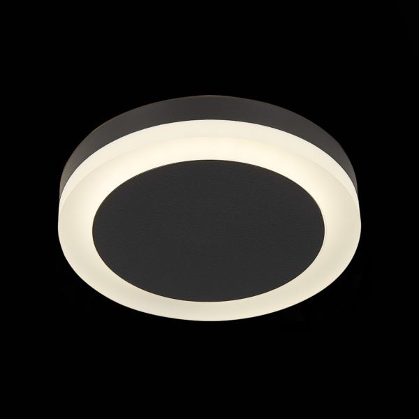 ST104.442.06 Светильник потолочный Черный LED 1*6W 4000K 468Lm Ra>80 120° IP20 D110xH20 170-240V ST104 — изображение 6