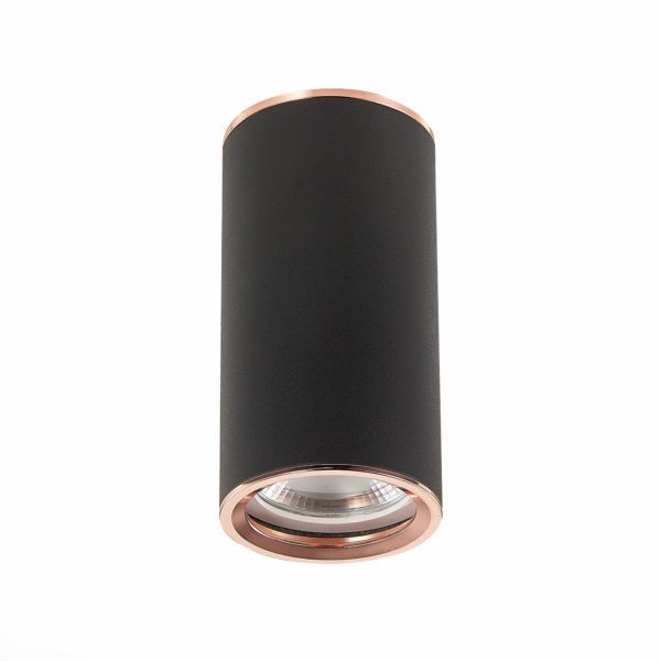 ST111.427.01 Светильник потолочный Черный GU10 1*50W D54xH105 220V Без ламп ST111 — изображение 2