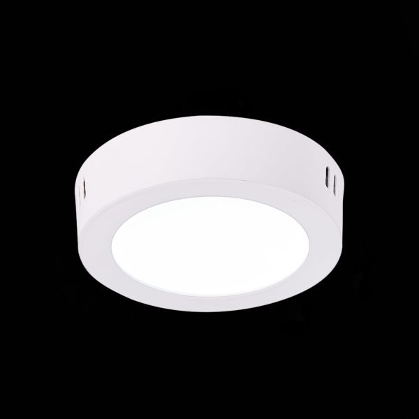 ST112.532.06 Светильник настенно-потолочный Белый LED 1*6W 3000K 330Lm Ra80 120° IP20 D110xH28 90-265V ST112 — изображение 3
