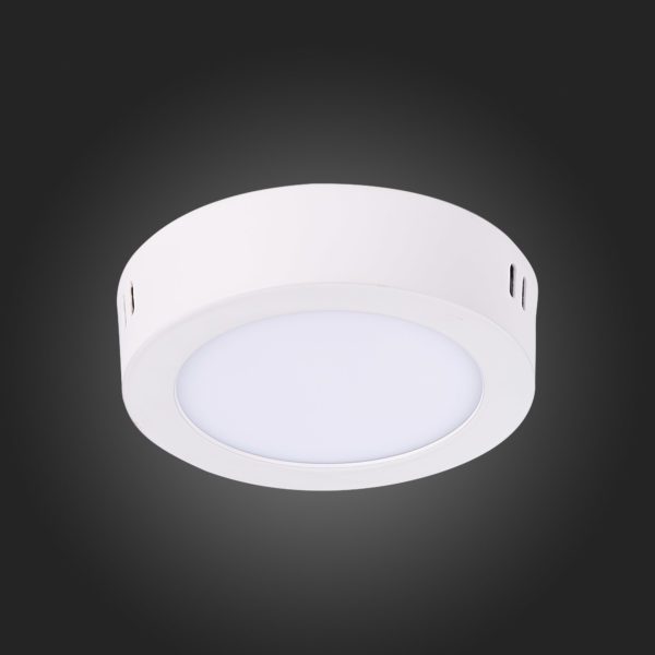 ST112.532.06 Светильник настенно-потолочный Белый LED 1*6W 3000K 330Lm Ra80 120° IP20 D110xH28 90-265V ST112 — изображение 6