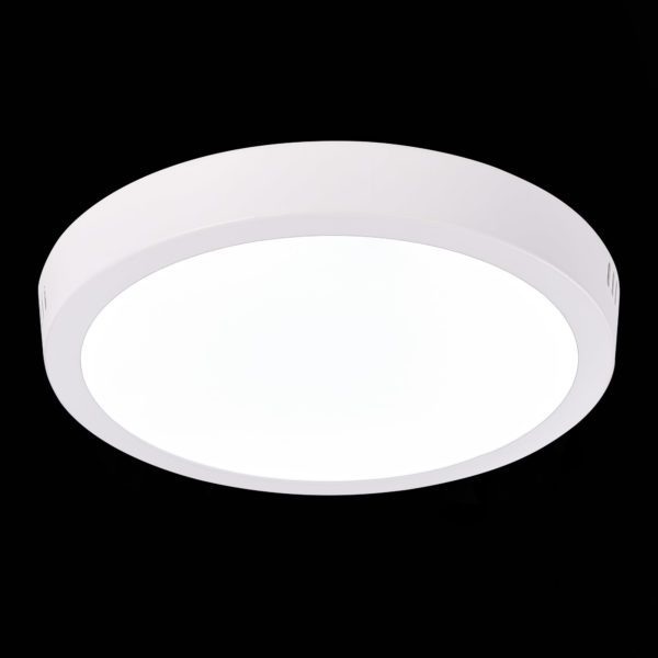 ST112.532.18 Светильник настенно-потолочный Белый LED 1*18W 3000K 1 225Lm Ra80 120° IP20 D210xH28 90-265V ST112 — изображение 3