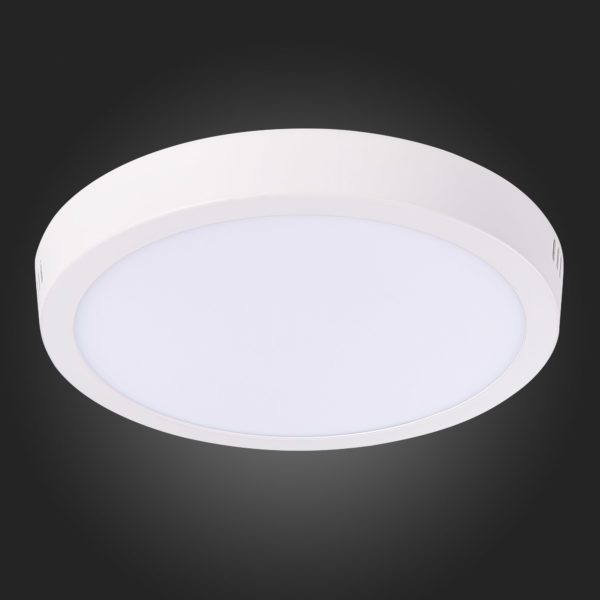 ST112.532.18 Светильник настенно-потолочный Белый LED 1*18W 3000K 1 225Lm Ra80 120° IP20 D210xH28 90-265V ST112 — изображение 6