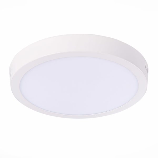 ST112.532.18 Светильник настенно-потолочный Белый LED 1*18W 3000K 1 225Lm Ra80 120° IP20 D210xH28 90-265V ST112 — изображение 2