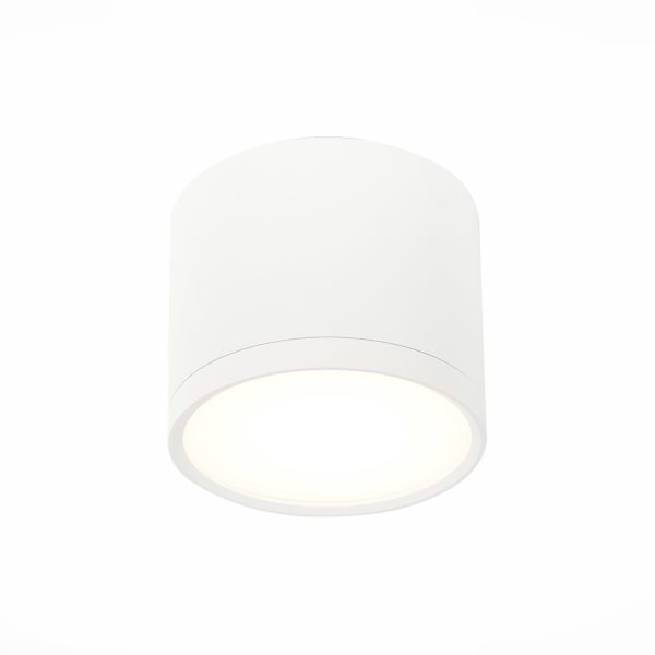 ST113.542.09 Светильник потолочный Белый LED 1*9W 4000K 702Lm Ra>80 120° IP20 D88xH75 170-240V ST113