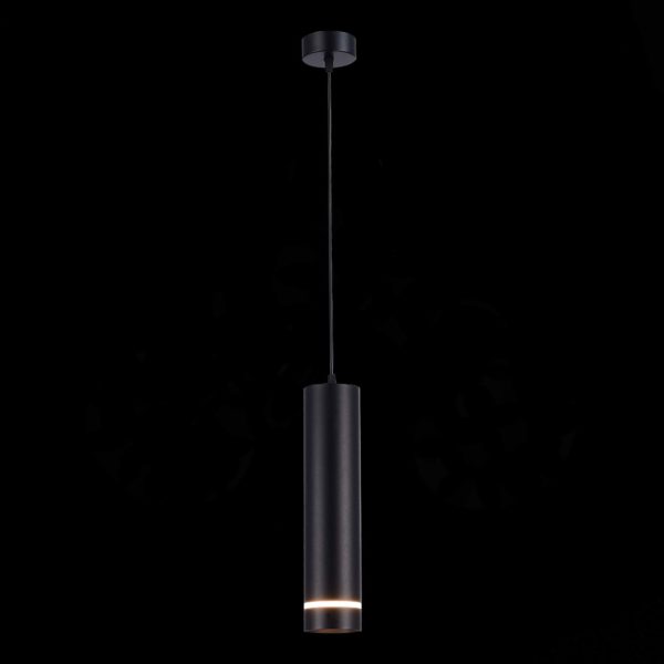 ST115.433.12 Светильник подвесной Черный LED 1*12W 3000K 936Lm Ra>90 120° IP20 D80xH300 165-265V ST115 — изображение 4