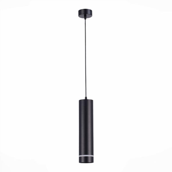 ST115.443.12 Светильник подвесной Черный LED 1*12W 4000K 936Lm Ra>90 120° IP20 D80xH300 165-265V ST115 — изображение 2