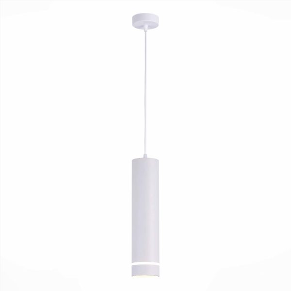ST115.533.12 Светильник подвесной Белый LED 1*12W 3000K 936Lm Ra>90 120° IP20 D80xH300 165-265V ST115