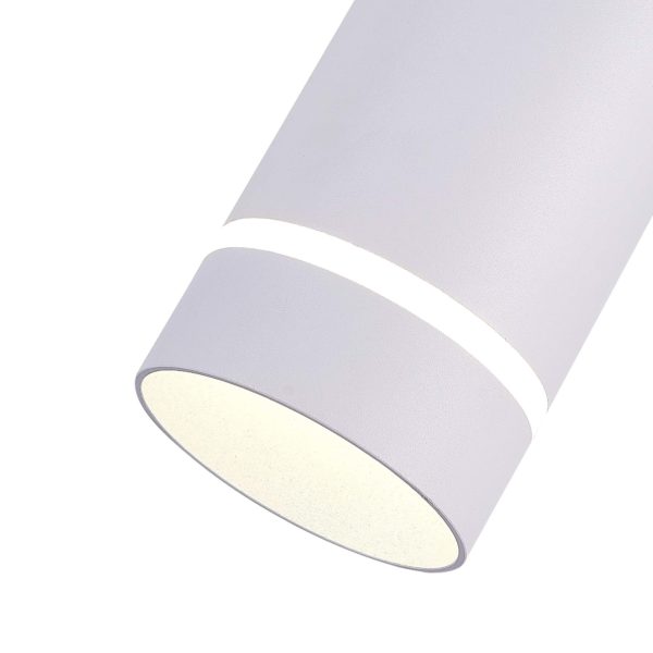 ST115.533.12 Светильник подвесной Белый LED 1*12W 3000K 936Lm Ra>90 120° IP20 D80xH300 165-265V ST115 — изображение 3