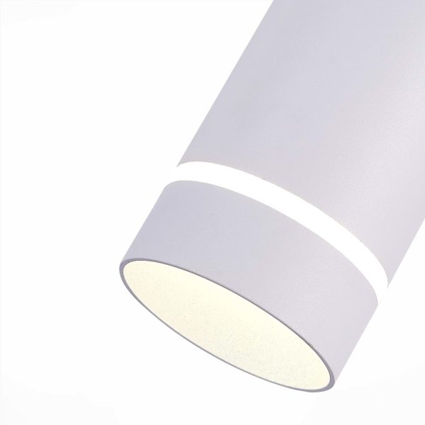 ST115.543.12 Светильник подвесной Белый LED 1*12W 4000K 936Lm Ra>90 120° IP20 D80xH300 165-265V ST115 — изображение 3