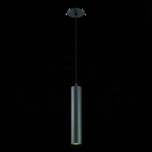 ST151.408.01 Встраиваемый  подвес Черный GU10 1*50W  IP20 D54xH290 220V Без ламп ST151 — изображение 4