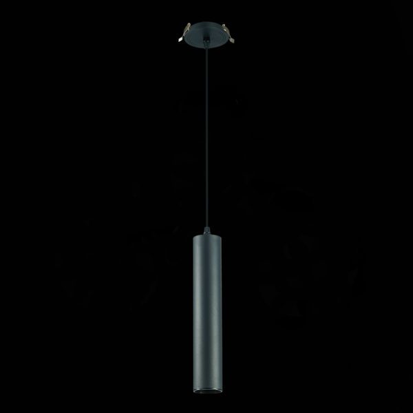 ST151.408.01 Встраиваемый  подвес Черный GU10 1*50W  IP20 D54xH290 220V Без ламп ST151 — изображение 5