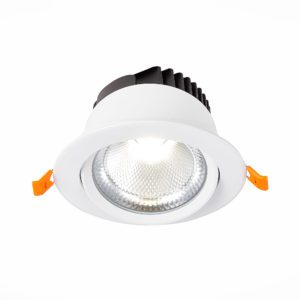 ST211.538.15.36 Св-к встр. Белый LED 1*15W 3000K 1 125Lm Ra80 36° IP20 D109xH65 220-240V ST211