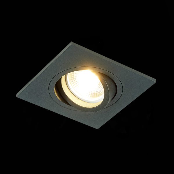 ST251.408.01 Св-к встр. Черный GU10 1*50W  IP20 L92xW92xH27 220V Без ламп ST251 — изображение 6