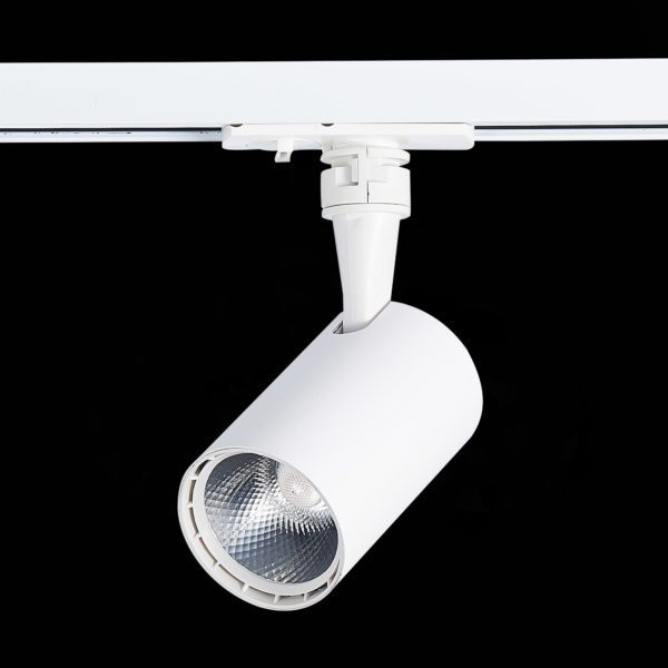 ST351.536.10.24 Св-к трек. Мат. белый LED 1*10W 3000K 900Lm Ra?80 24° IP20 L98xW59xH154 100-240V ST351 — изображение 5