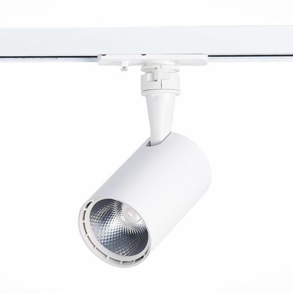 ST351.536.10.24 Св-к трек. Мат. белый LED 1*10W 3000K 900Lm Ra?80 24° IP20 L98xW59xH154 100-240V ST351 — изображение 2