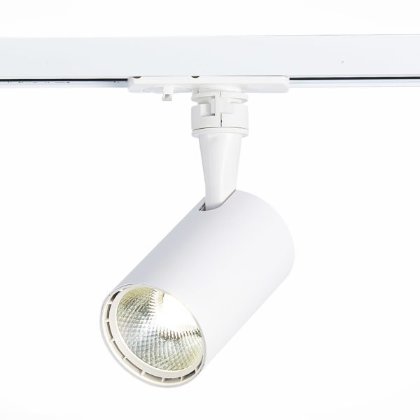 ST351.546.10.36 Св-к трек. Мат. белый LED 1*10W 4000K 900Lm Ra?90 36° IP20 L98xW59xH154 100-240V ST351