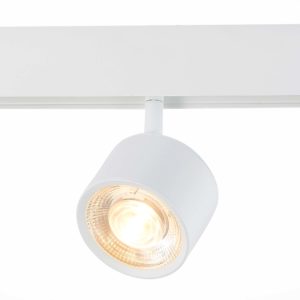 ST353.536.06 Магнитный трековый светильник белый LED 1*6W 3000K 560Lm Ra>80 36° IP20 L120xW81xH138 48V ST353