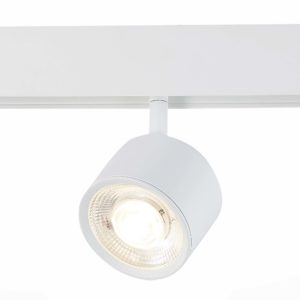 ST353.546.06 Магнитный трековый светильник белый LED 1*6W 4000K 560Lm Ra>80 36° IP20 L120xW81xH138 48V ST353