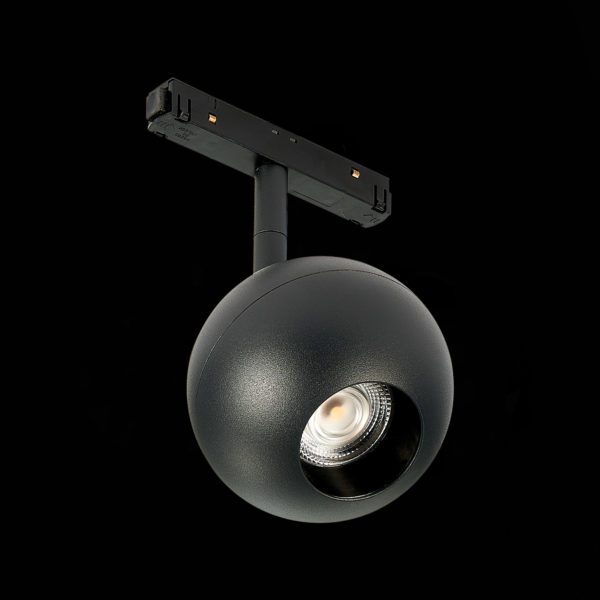 ST354.436.12 Магнитный трековый светильник Черный LED 1*12W 3000K 680Lm Ra>80 36° IP20 L120xW100xH195 48V ST354 — изображение 6