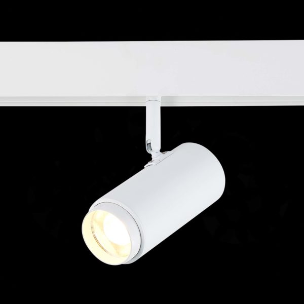 ST357.536.06 Магнитный трековый светильник ZOOM Белый LED 1*6W 3000K 667Lm Ra>90 10-60° IP20 L137xW59xH178 48V ST357 ZOOM — изображение 4