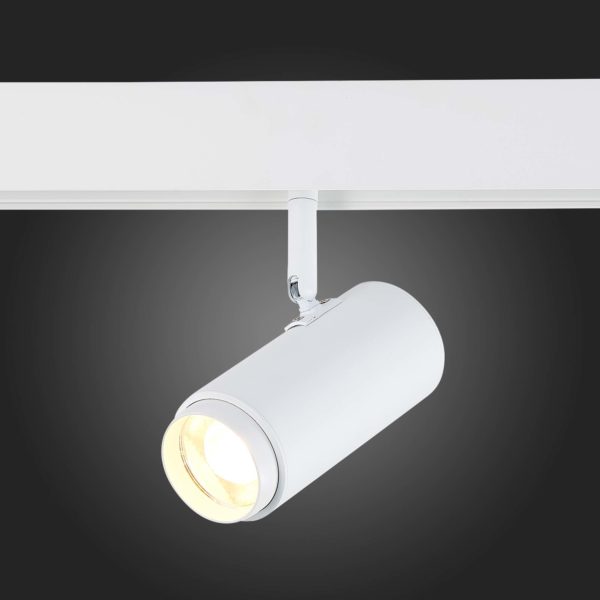 ST357.536.06 Магнитный трековый светильник ZOOM Белый LED 1*6W 3000K 667Lm Ra>90 10-60° IP20 L137xW59xH178 48V ST357 ZOOM — изображение 5