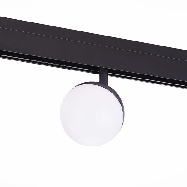 ST358.446.07 Магнитный трековый светильник Черный LED 1*7W 4000K 520Lm Ra>80 120° IP20 L120xW90xH192 48V ST358 — изображение 2