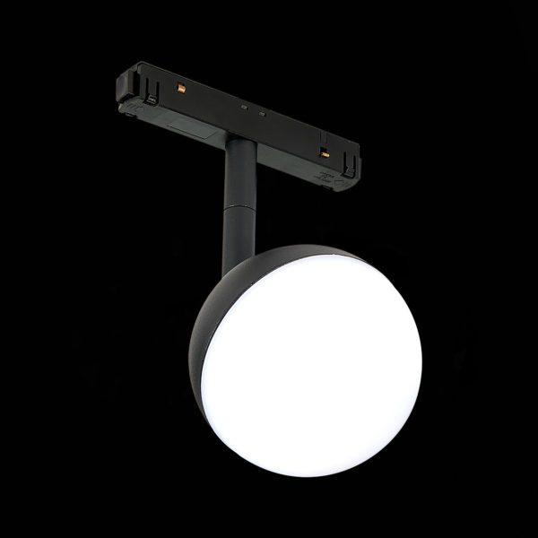ST358.446.07 Магнитный трековый светильник Черный LED 1*7W 4000K 520Lm Ra>80 120° IP20 L120xW90xH192 48V ST358 — изображение 6
