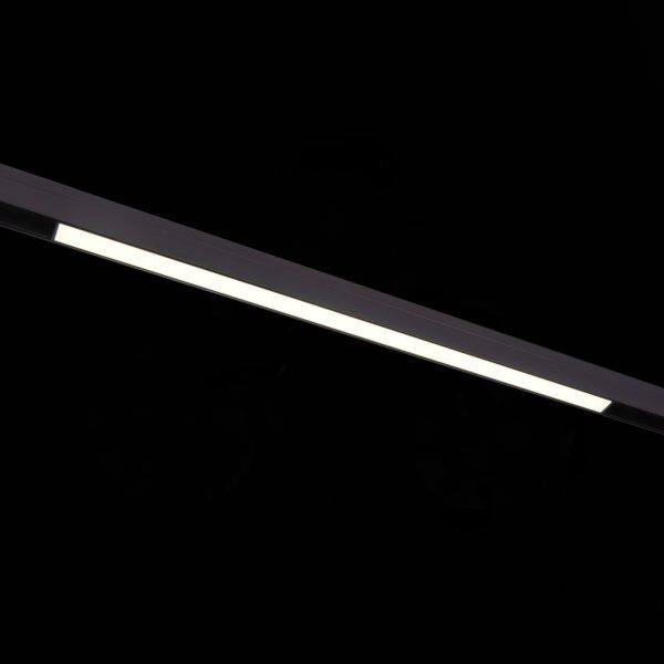 ST360.436.20 Магнитный трековый светильник Черный LED 1*20W 3000K 1 300Lm Ra>90 120 IP20 L606xW22xH44 48VV ST360 — изображение 4
