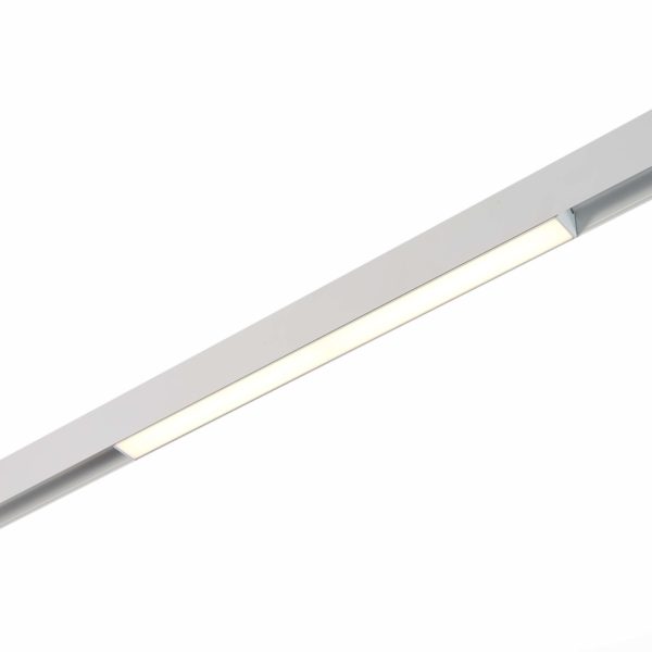 ST360.536.12 Магнитный трековый светильник Белый LED 1*12W 3000K 780Lm Ra>90 120 IP20 L406xW22xH44 48VV ST360