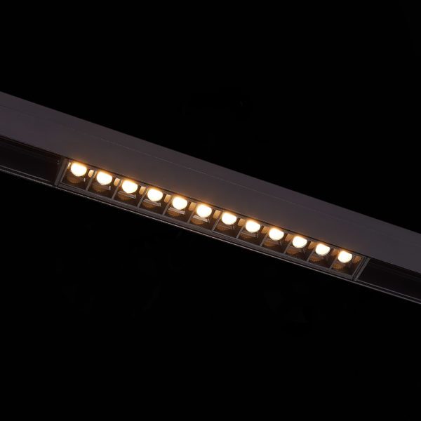 ST361.446.12 Магнитный трековый светильник Черный LED 1*12W 4000K 1 009Lm Ra>90 36° IP20 L222xW22xH44 48V ST361 — изображение 4