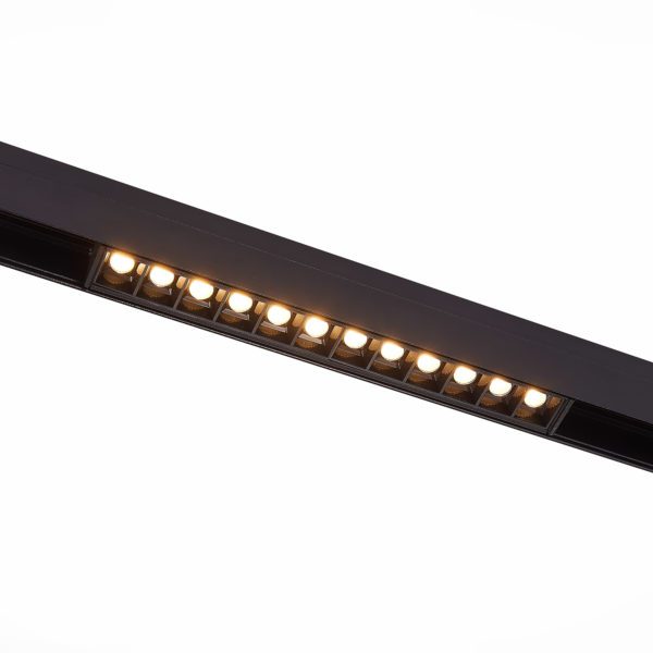 ST361.446.12 Магнитный трековый светильник Черный LED 1*12W 4000K 1 009Lm Ra>90 36° IP20 L222xW22xH44 48V ST361